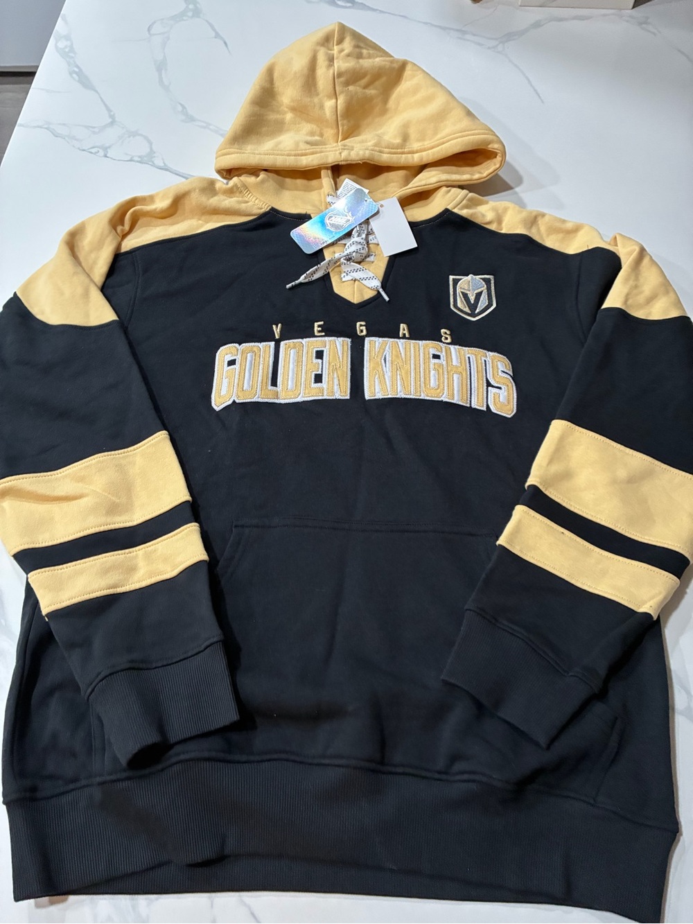 Vegas Golden Knights Men’s Hoodie Retails for $85
